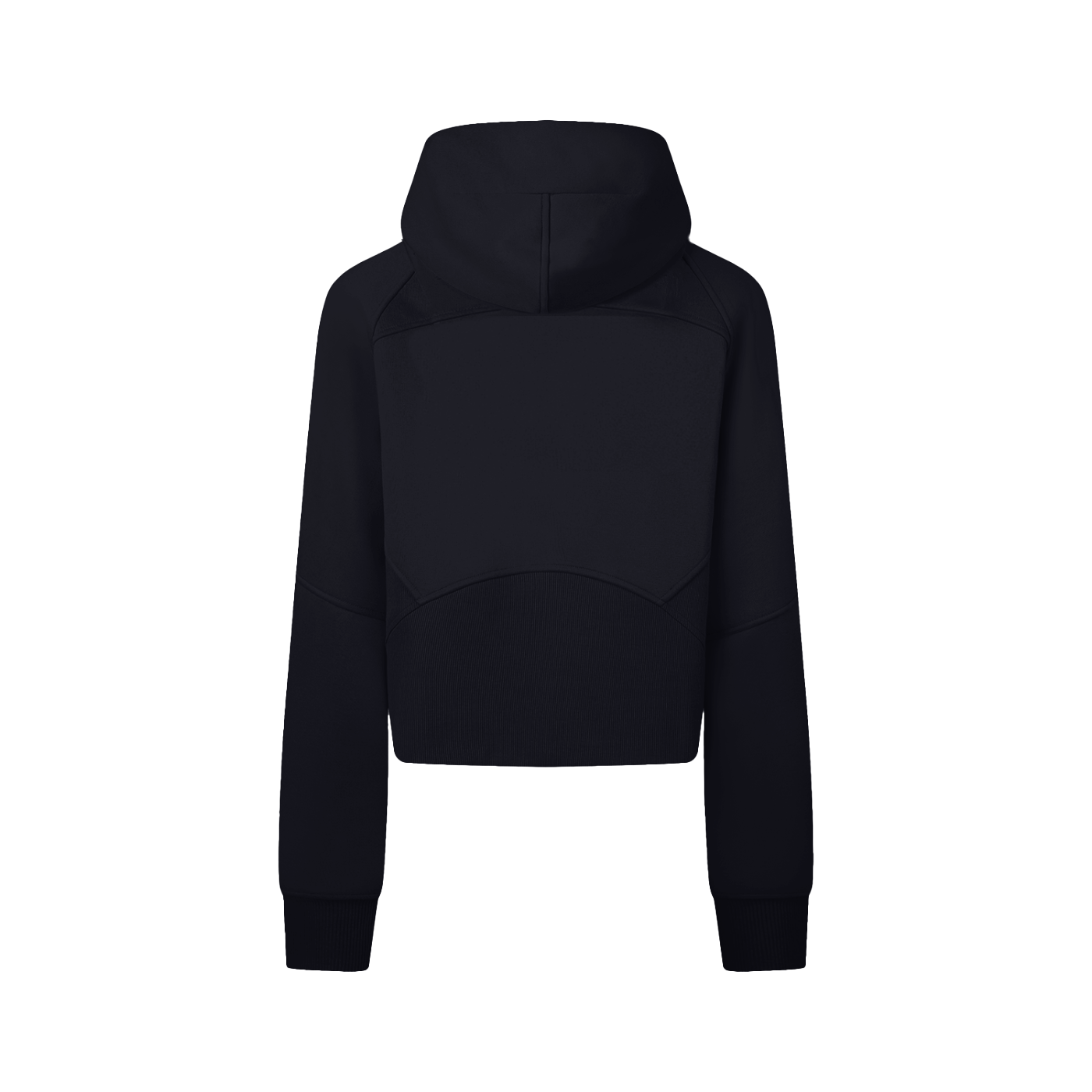 The Baseline Cropped Zip-Through Hoodie