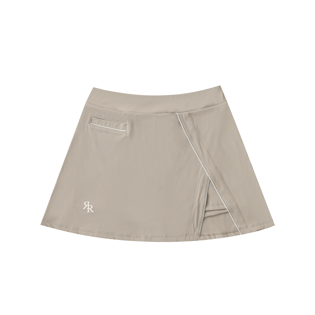 Voyager High-Waist Pocketed A-Line Skirt