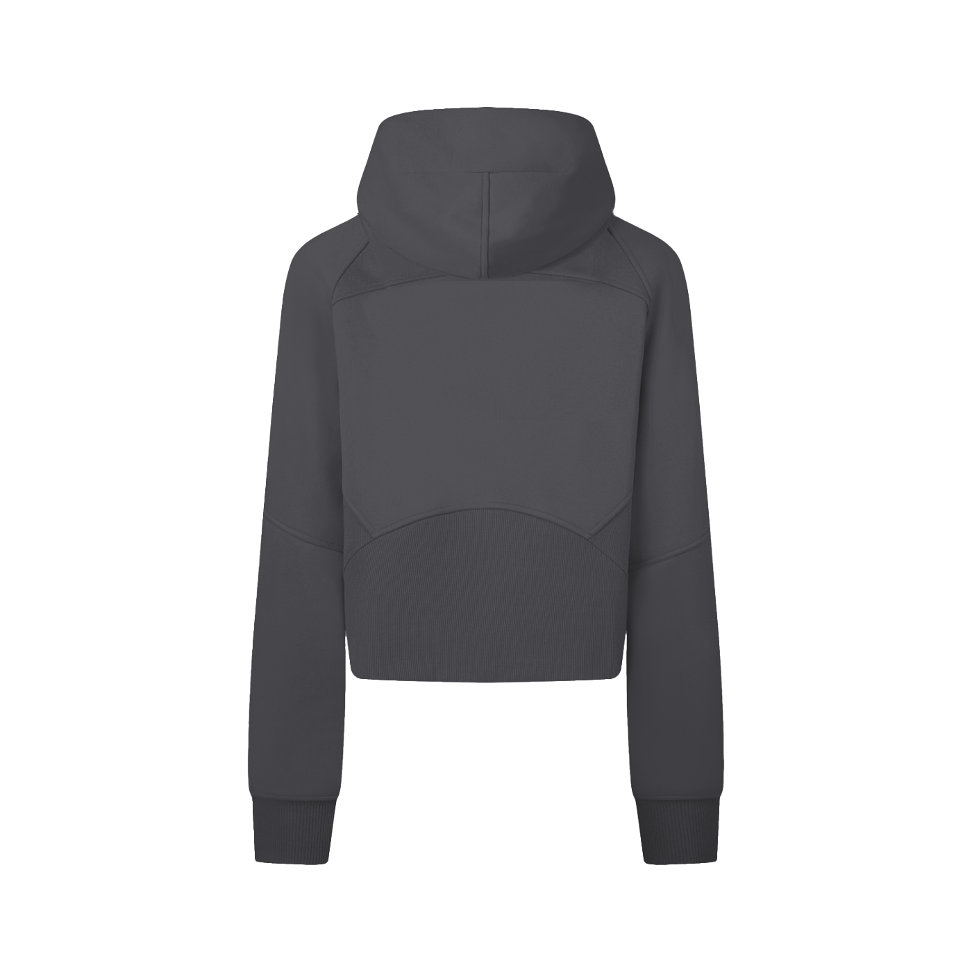 The Baseline Cropped Zip-Through Hoodie