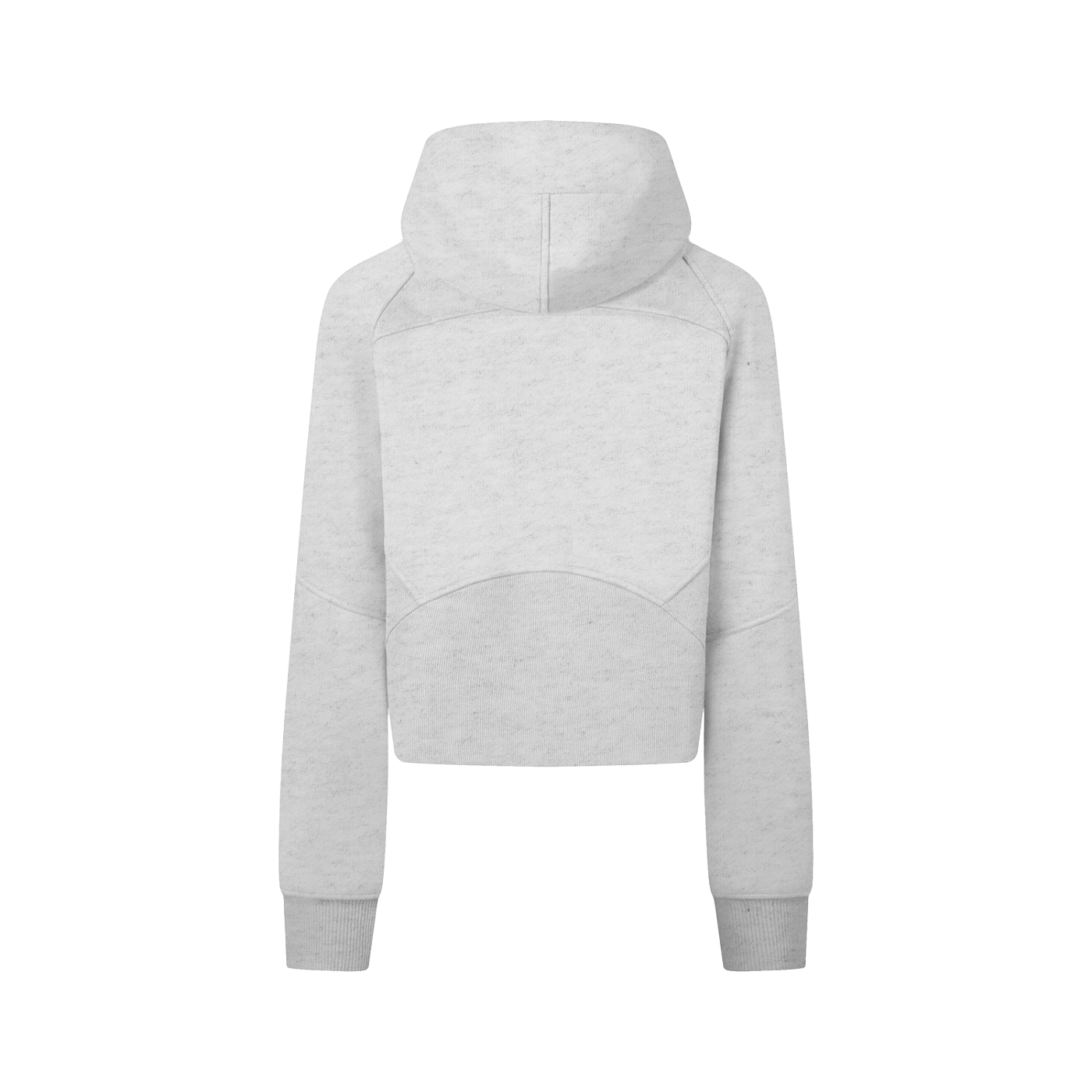 The Baseline Cropped Zip-Through Hoodie