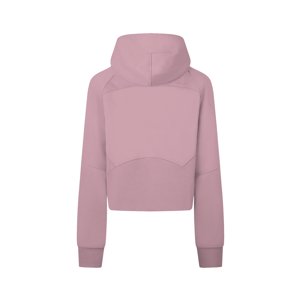 The Baseline Cropped Zip-Through Hoodie