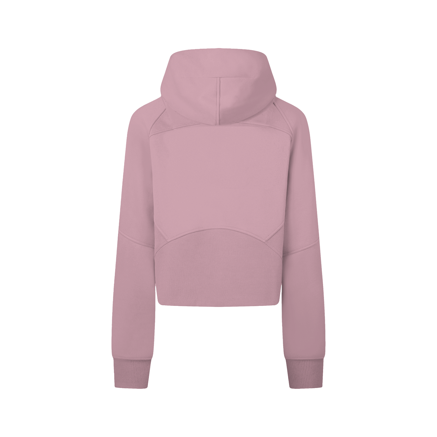 The Baseline Cropped Zip-Through Hoodie